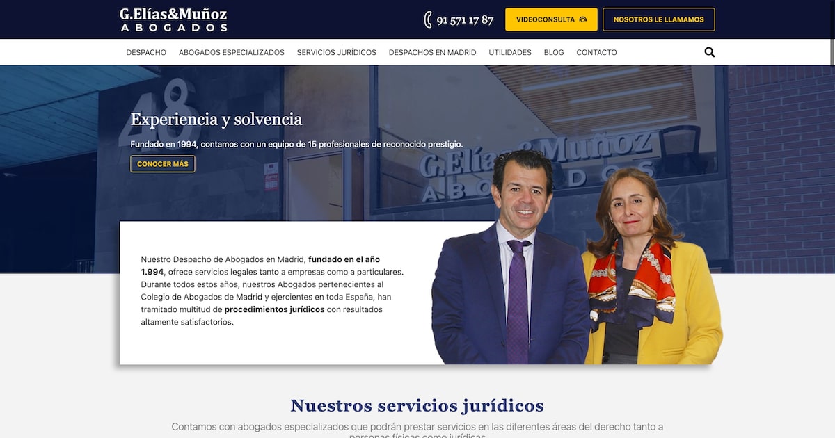 G.Elias y Muñoz Abogados Madrid